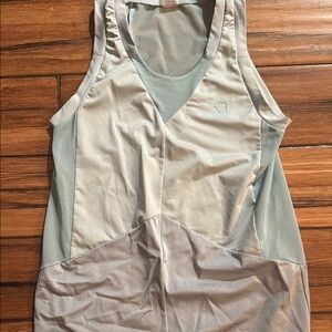 Kari Traa Light Green Active Tank Top Size Medium